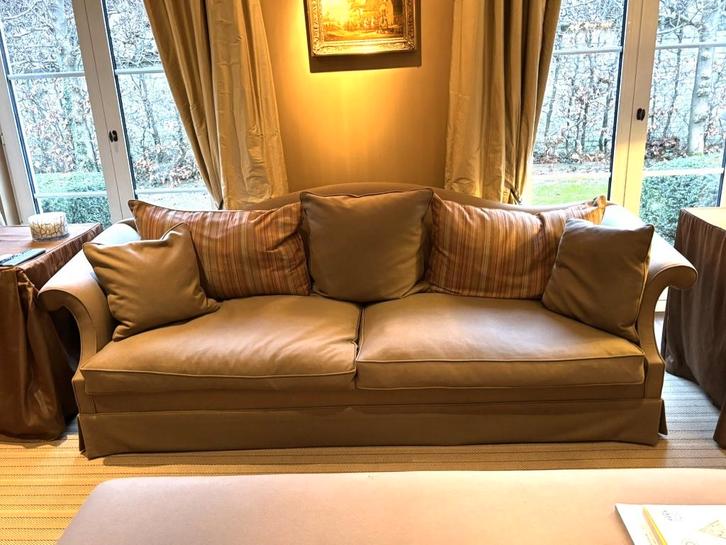 Canapé décoratif 3 places - modèle Axel Vervoort, Maison & Meubles, Fauteuils, Comme neuf, Tissus, 125 cm ou plus, 100 à 125 cm