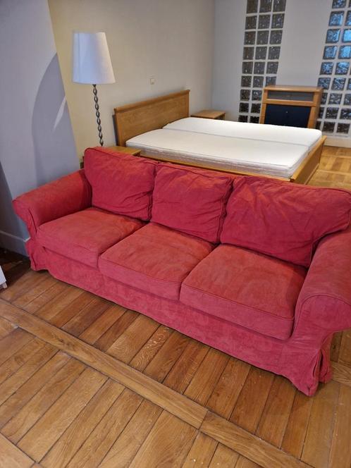 Grand canapé Ektorp Ikea (ancien modèle), Huis en Inrichting, Zetels | Zetels en Chaises Longues, Gebruikt, Stof, Ophalen of Verzenden