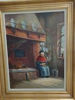 schilderij op doek, Ophalen