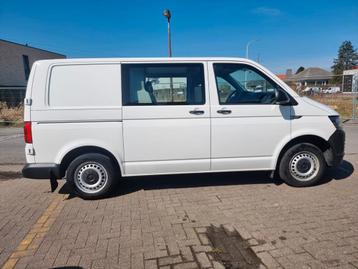 WV transporter T6  2018  5 zitplaatsen, Auto's, Stof, Euro 6, Volkswagen, 62 kW