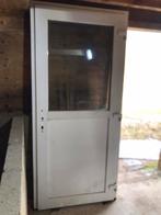Kunststof deur met kozijn, Chambranle de porte, Comme neuf, 75 à 150 cm, Synthétique