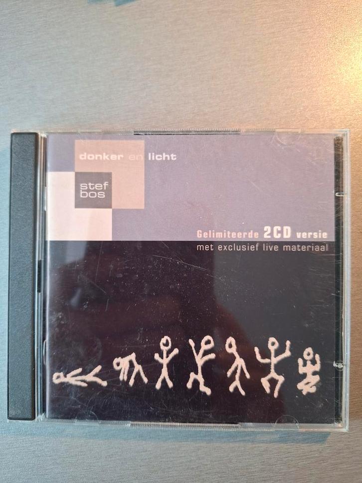 2cd. Stef Bos. Donker en licht. Limited edition., Cd's en Dvd's, Cd's | Nederlandstalig, Gebruikt, Ophalen of Verzenden
