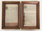 Twee 19de-eeuwse altaarkaarten (30 op 19 cm), Antiquités & Art, Antiquités | Objets religieux, Enlèvement ou Envoi