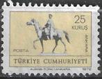Turkije 1972 - Yvert 2028 - Standbeeld van Ataturk (ST), Verzenden, Gestempeld