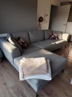 Mooie zetel met vast lounge gedeelte, Ophalen, Zo goed als nieuw