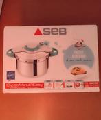 Seb ClipsoMinut'easy+ 7,5 l, roestvrijstalen snelkookpan, Kookpan of Snelkookpan, Inox, Inductieplaat, Nieuw