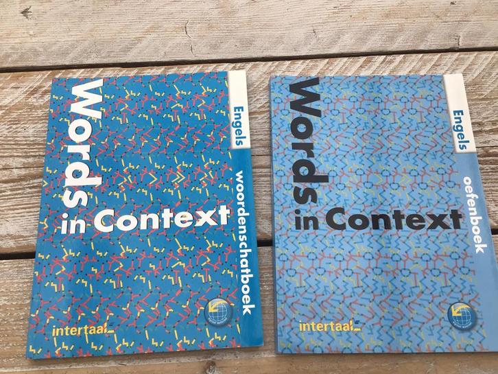 Words in context Engels, Boeken, Schoolboeken, Nieuw, Engels, Overige niveaus, Ophalen of Verzenden