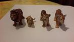 SCHLEICH Figurines 3 lions + 1 tigre, Kinderen en Baby's, Speelgoed | Actiefiguren, Ophalen of Verzenden, Gebruikt