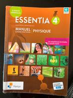 Essentia manuel physique 4eme sciences generales, Livres, Livres scolaires, Physique, Enlèvement ou Envoi, Plantyn, Comme neuf