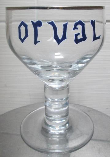 Zeldzaam Orval-glas met Gotische letters in emaille beschikbaar voor biedingen