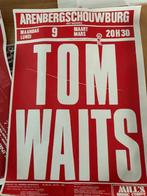TOM WAITS LIVE IN ANTWERP 1981, Verzamelen, Posters, A1 t/m A3, Zo goed als nieuw, Rechthoekig Staand, Ophalen