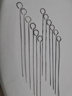 12 brochettes inox de 40 cm de long, Huis en Inrichting, Keuken | Keukenelementen, Ophalen of Verzenden, Gebruikt