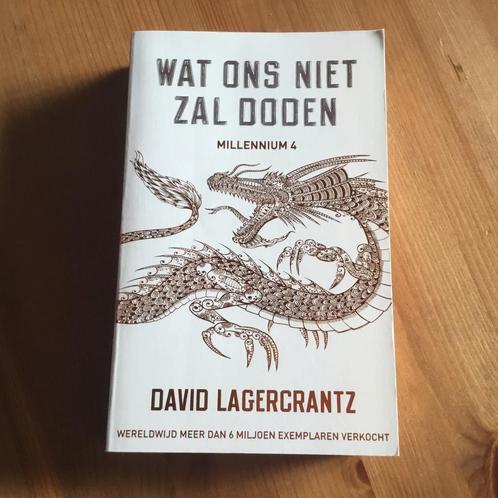 David Lagercrantz - Wat ons niet zal doden, Boeken, Thrillers, Zo goed als nieuw, Ophalen of Verzenden