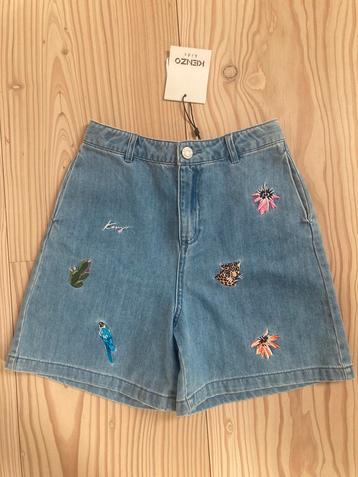 Kenzo short jeans meisjes 12 jaar NIEUW met prijsetiket