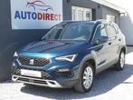 SEAT Ateca 1.5 TSI Style DSG Led, Navi, Carplay, Camera, PDC, Automaat, 1498 cc, Euro 6, Blauw