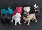 Lot de 7 postures bouledogue, Verzamelen, Dierenverzamelingen, Ophalen of Verzenden, Zo goed als nieuw, Hond of Kat, Beeldje of Figuurtje