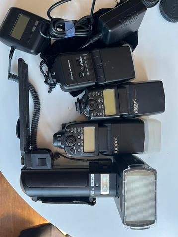 Set Canon flitsers 580 beschikbaar voor biedingen