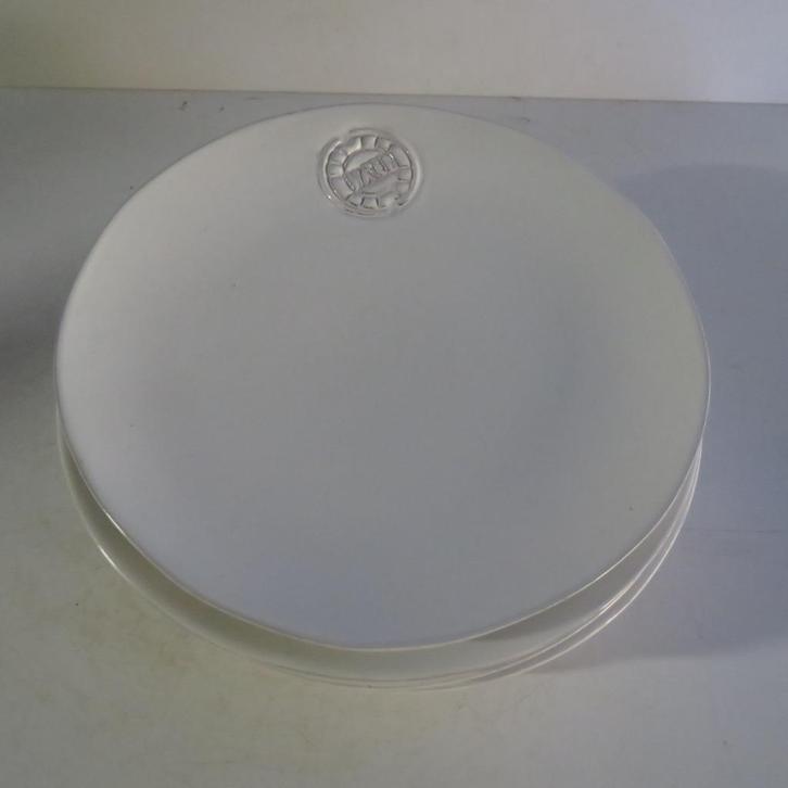 Service bols & plats 6 assiettes 21 cm Eau, Maison & Meubles, Cuisine | Vaisselle, Comme neuf, Assiettes(s), Uni, Enlèvement ou Envoi