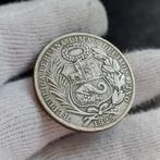Munt / Peru / Un Sol / 1925 / Zilver, Postzegels en Munten, Verzenden, Zuid-Amerika, Losse munt, Zilver