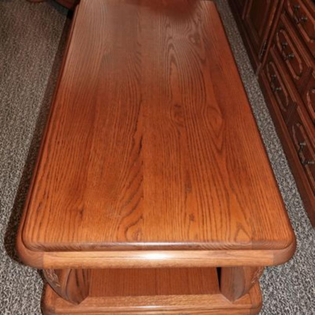 Table basse de salon (60 x 120 cm), Enlèvement, Chêne