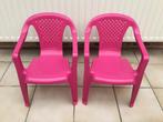 2 roze tuinstoelen voor kinderen, Enlèvement ou Envoi, Neuf