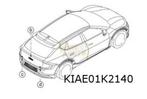 Kia EV6 embleem tekst ''GT-line'' achterzijde Origineel! 863, Auto-onderdelen, Nieuw, Kia, Verzenden