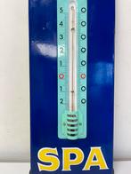 SPA emaille thermometer 1961, Verzamelen, Merken en Reclamevoorwerpen, Reclamebord, Gebruikt, Ophalen of Verzenden