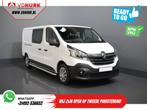 Renault Trafic 2.0 dCi 120 pk L2 DC Dubbel Cabine BPM VRIJ!, Auto's, Bestelwagens en Lichte vracht, 197 g/km, Parkeersensor, Renault