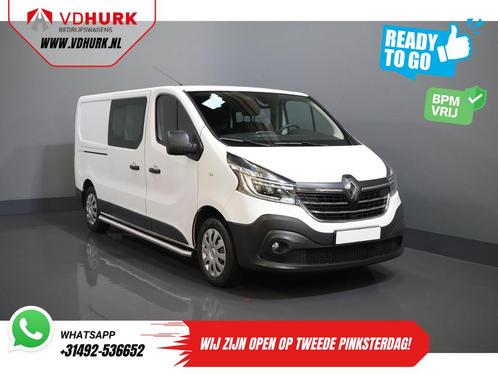 Renault Trafic 2.0 dCi 120 pk L2 DC Dubbel Cabine BPM VRIJ!, Auto's, Bestelwagens en Lichte vracht, Bedrijf, ABS, Centrale vergrendeling
