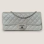 Chanel clutch on chain zilver authentiek, Ophalen of Verzenden, Gebruikt, Zilver, Overige merken
