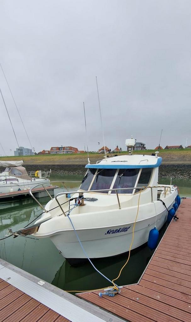 Arvor 25 kajuitboot visboot, Watersport en Boten, Vis- en Consoleboten, Gebruikt, 70 pk of meer, 6 meter of meer, Diesel, Binnenboordmotor