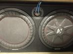 Kicker shallow dual 12" sub, Auto diversen, Autospeakers, Ophalen, Zo goed als nieuw