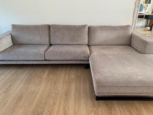 Lounge zetel, Huis en Inrichting, Zetels | Zetels en Chaises Longues, Zo goed als nieuw, Overige maten, 300 cm of meer, 100 tot 125 cm