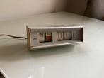 Unieke design klok (copal caslon) vintage jaren 60/70, Elektronische apparatuur, Wekkers, Ophalen, Zo goed als nieuw