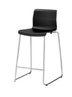 Twee barkrukken Ikea Glenn zwart, Huis en Inrichting, 2 krukken, Ophalen, Zo goed als nieuw