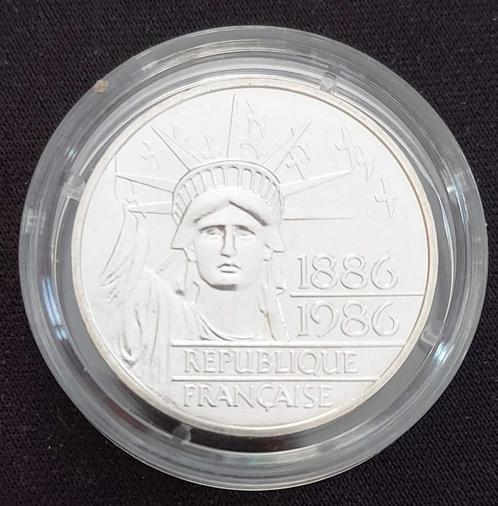 France 1986 - 100 Silver Francs “Liberty” Piedfort / Proof, Timbres & Monnaies, Monnaies | Europe | Monnaies non-euro, Monnaie en vrac