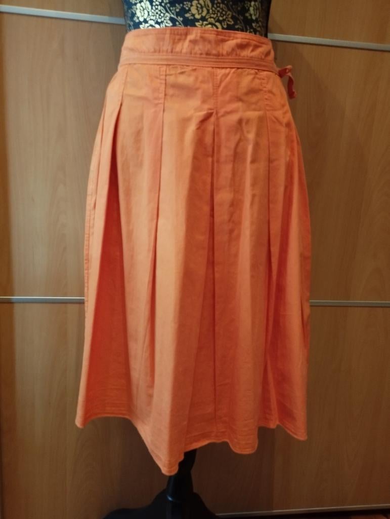 Jupe LA FÉE MARABOUTÉE en orange taille 40, Enlèvement, Comme neuf, Orange