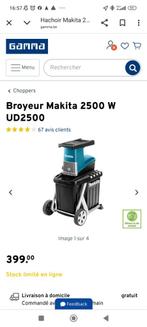 Broyeuse de bois Makita, Enlèvement, Neuf