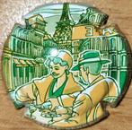 Capsule Cava d'Espagne JAUME SERRA vert & ocre nr.123419, Enlèvement ou Envoi, Neuf, Espagne, Autres types