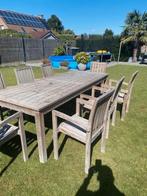 Teak Tuinmeubel, Tuin en Terras, Bank, Teakhout, Ophalen of Verzenden, Tuinset