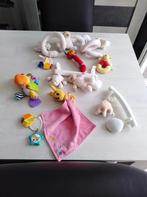 Lot de sept jouets, hochets pour occuper bébé, Hochet, Comme neuf, Enlèvement ou Envoi