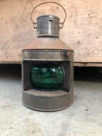 Antieke scheepslamp, Antiek en Kunst, Antiek | Verlichting, Ophalen of Verzenden