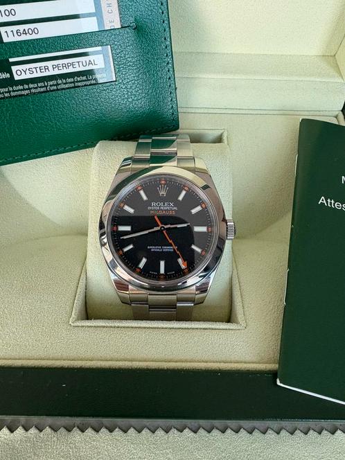 Rolex Milgauss 2015 Full set, Handtassen en Accessoires, Horloges | Heren, Nieuw, Polshorloge, Rolex, Overige materialen, Overige materialen