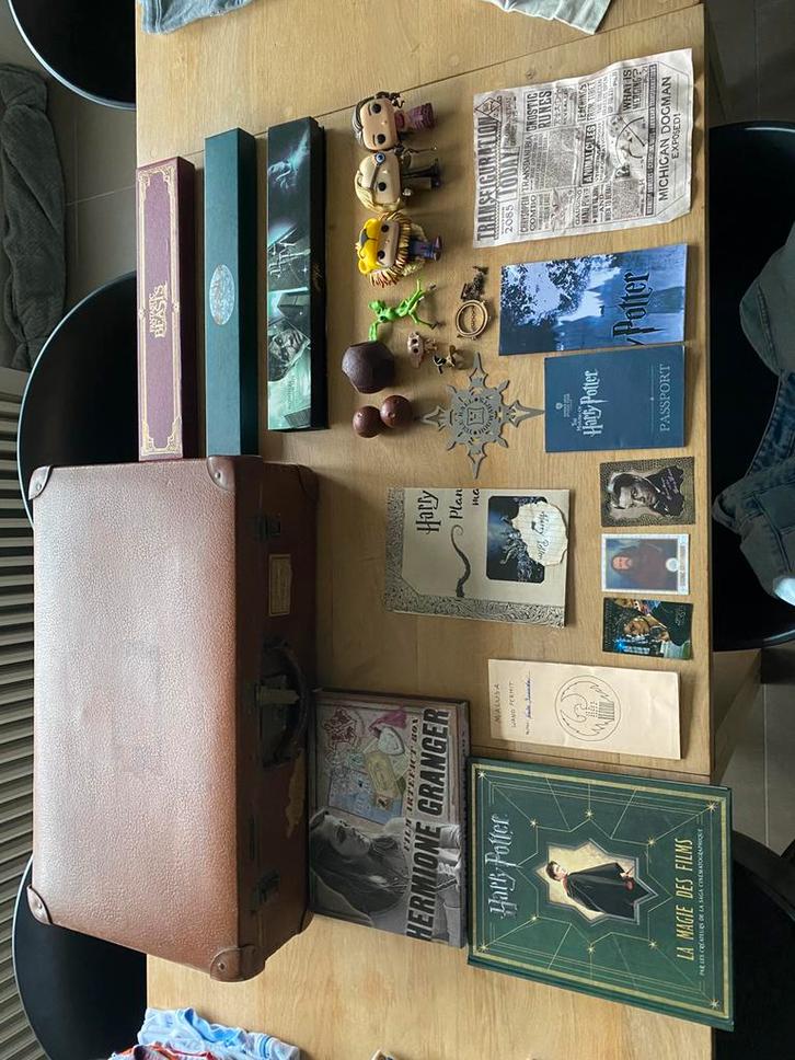 Harry Potter collectie– toverstaffen, Funko’s, trein,.., Verzamelen, Film en Tv, Gebruikt, Ophalen of Verzenden