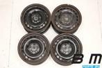 Set 15 inch stalen velgen VW Golf 6 / Touran, Auto-onderdelen, Banden en Velgen, Gebruikt, Velg(en)