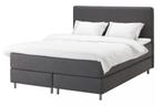 Boxspring (zonder achterwand), Ophalen, Gebruikt, Tweepersoons, 180 cm