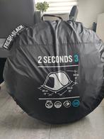 Tent 3 personen fresh & black - 2 seconds, Caravans en Kamperen, Ophalen