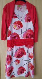 2 zomerkleedjes + vestje - K-design, Comme neuf, Taille 38/40 (M), K-design, Rouge