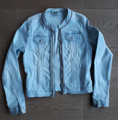 Tof jeansvestje meisje maat 170 – NIEUWstaat, Kinderen en Baby's, Kinderkleding | Maat 170, Zo goed als nieuw, Meisje, Trui of Vest