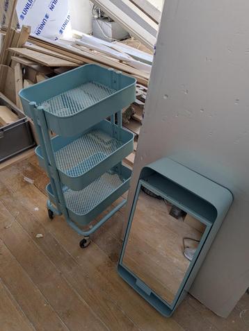 IKEA set rolwagen en medicijnenkastje beschikbaar voor biedingen